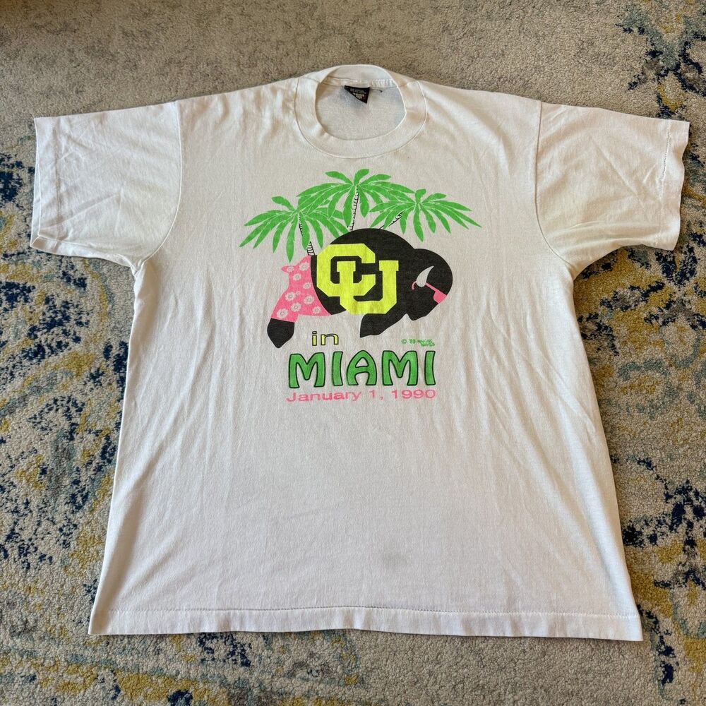 Vintage CU in Miami Tee